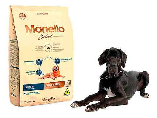 Monello Select Senior 7+ 15kg - kg a $10667