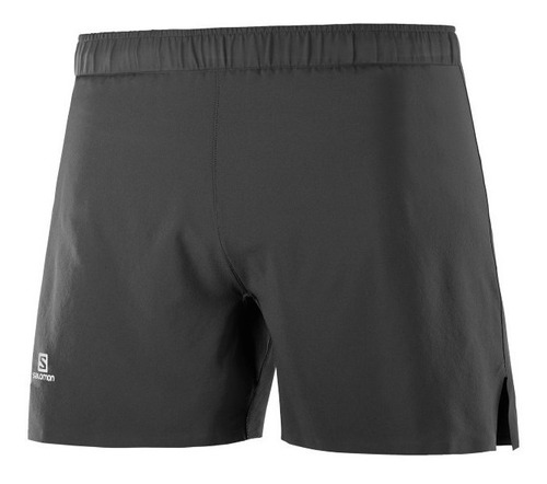 Short Salomon Race Long 2 Masc Negro