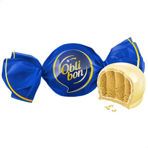 Bombon Oblita Obli Bon chocolate blanco 510 g 30 u pack x 12