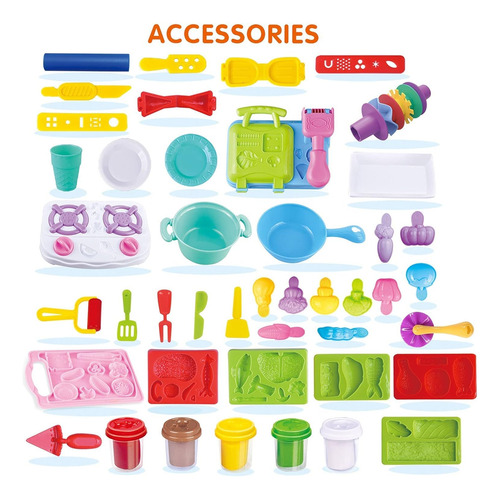 Kitchen Creatiocns Super Chef Suite Playset, Juegos De Plast