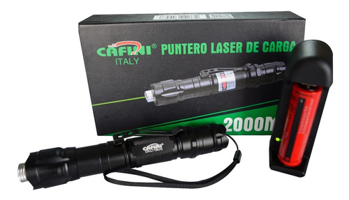 Puntero Laser Verde Potente Recargable + 2 Baterias Regalo 
