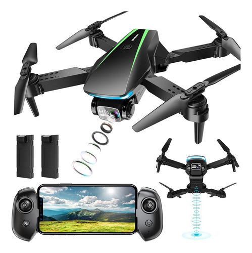 Radclo Mini Drone Con Cámara - Dron Plegable Hd 1080p Con Vu