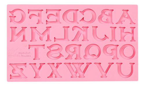 Imagen 1 de 5 de Letra Linda Hecha A Mano Diy Molde De Pastel De Chocolate