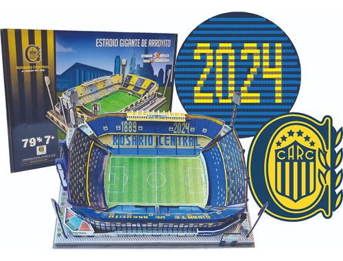 Puzzle 3d Estadio Rosario Central 2024!!!! 100% Actualizada