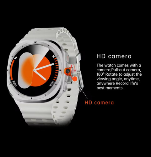 Smartwatch 5g Whatch Ultra S7 3/32gb Amoled, Gps, Wi-fi Chip