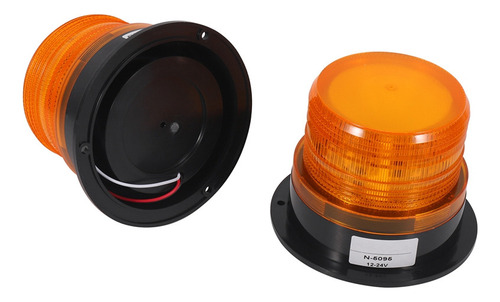 2 Balizas Led De Color Ámbar, Luz Estroboscópica, Luz Interm