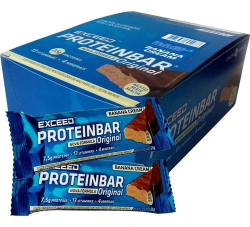 Exceed Protein Bar (20un.x25g) - Exceed Sabor Coconut Mousse