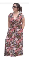 Comprar Vestido Melu Largo Cruzado Seda Fria Con Bolsillos