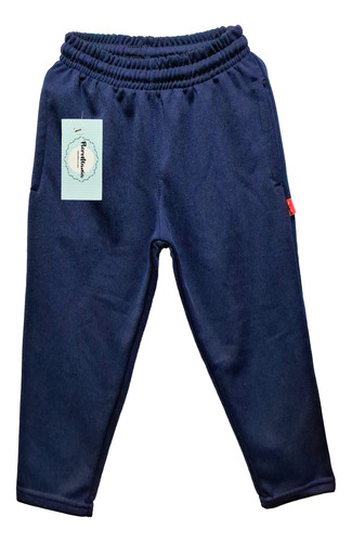 Pantalón De Acetato Deportivo Doble Frisa Para Niño