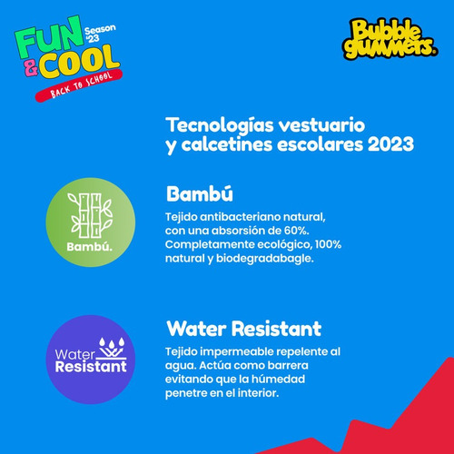 Calcetin Escolar Bubblegummers Bts Gris