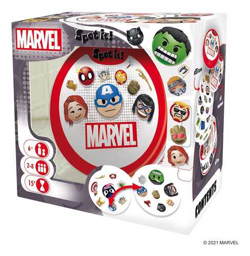 Spot It Juego De Mesa Marvel