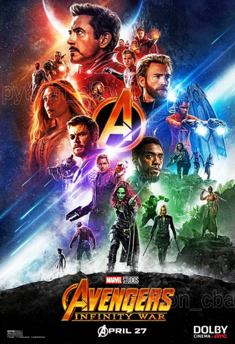 Pósters Saga The Avengers Los Vengadores - 42x30 - Nuevos
