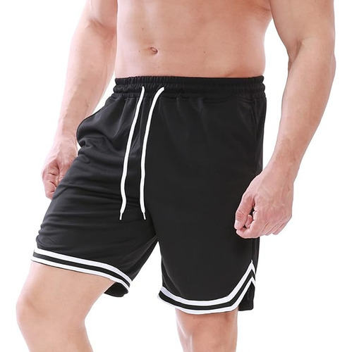 Shorts Deportivos De Baloncesto Y Running Para Hombres