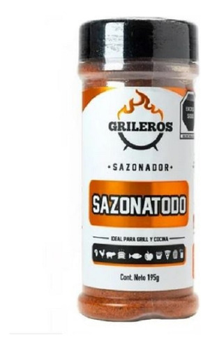 Sazonador Para Sazona Todo, Grileros 195g ( Pack 3 )
