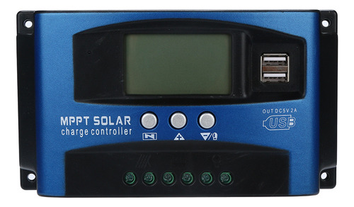 Regulador De Carga De Panel Solar Mppt 50a 12v/24v Aut