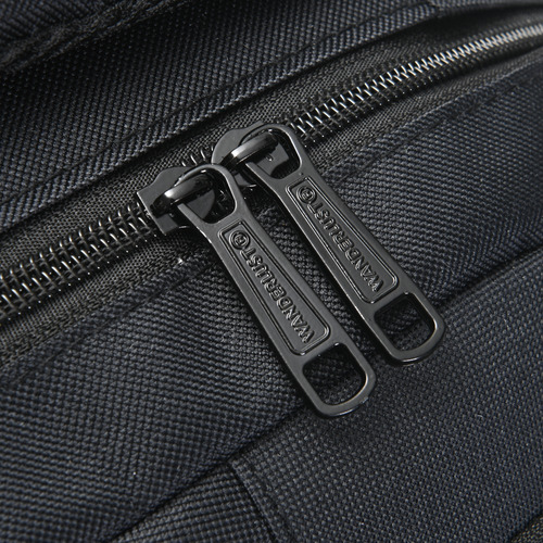 Mochila Porta Notebook Hombre Mujer Urbana Viaje Wanderlust Color Negro Diseño De La Tela Liso