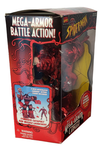 Toybiz 1999 Spiderman Battle Action Mega Armor Carnage Jp