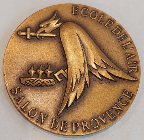 Medalla Ecole Del Air Provence France Militar Escuela Aérea 