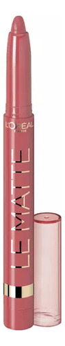 Loreal París Le Matte Crayon She Is So Matte Color 102