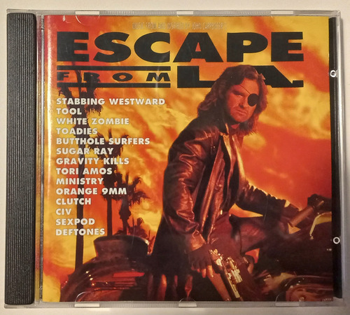 Escape From L.a. -cd Banda Sonora Tool White Zombie Minist 