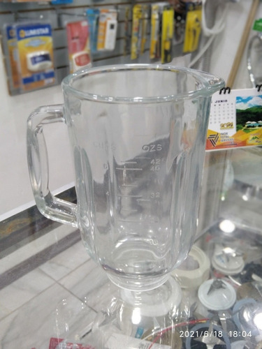 Vaso Vidrio Licuadora Black And Decker Hamilton Beach 