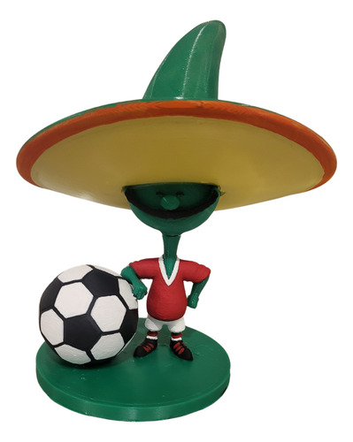 Pique - Mascota Mundial 1986 - Muñeco En 3d