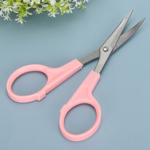 A Hilo De Tijeras Curvado De Bordado Pequeño Multiusos