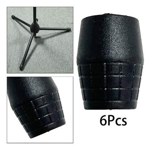 6x Almohadillas De Goma Para Soporte De Micrófono, Cubierta