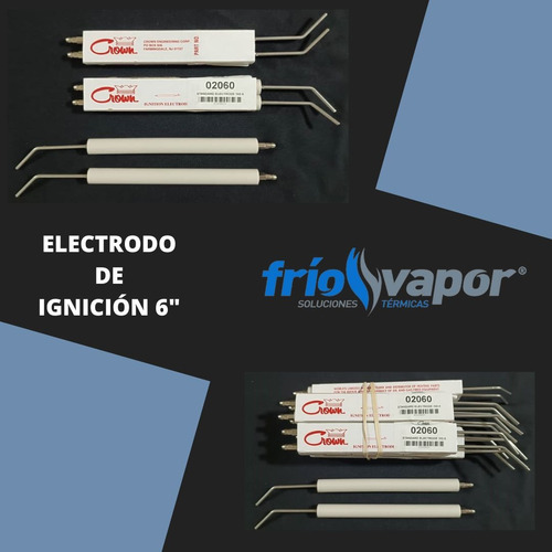 Electrodo (bujia) De Ignicion De 6  Marc Crown Engineering  