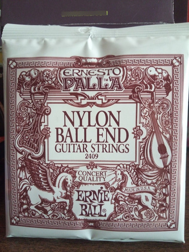 Imagen 2 de 5 de Cuerdas Ernie Ball De Nylon Para Guitarra 2409