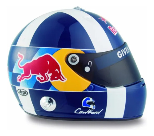 Coleccion Cascos F1. David Coulthard 2005. Nuevo