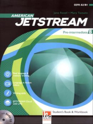 American Jetstream Pre-intermediate B - Student's Book And W, De -. Editora Helbling Languages ***, Capa Mole Em Inglês