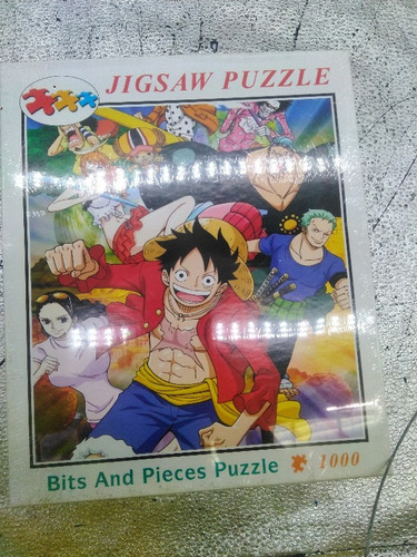 Rompecabezas De One Piece De Alta Calidad, 1000 Piezas