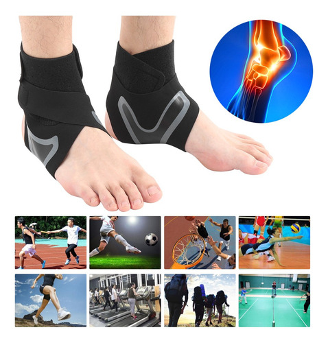 Tobillera Deportiva Compresion Gym Antiesguince Transpirable