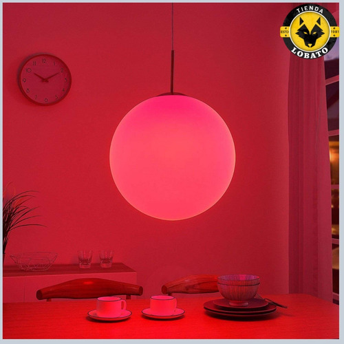 Imagen 7 de 10 de Lámpara Led Wifi E27 10w Rgb Luz Fria Luz Calida Smart Life