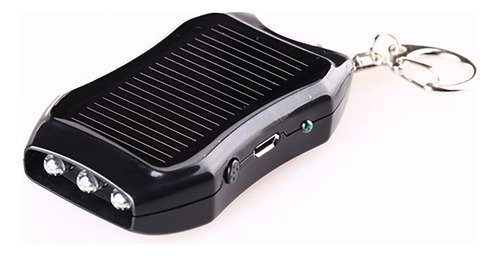 Llavero P Solar Mini Linterna Led Recargable Con Móvil