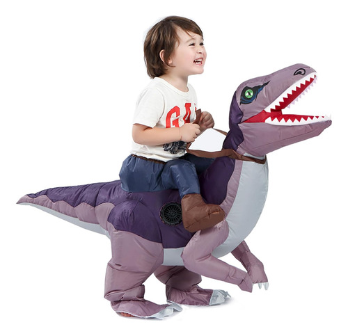 Hsctek Disfraz De Dinosaurio Inflable Para Niños Pequeños Y 