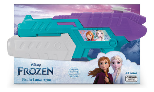 Pistola Lanza Agua 33x18 Cms Frozen Disney