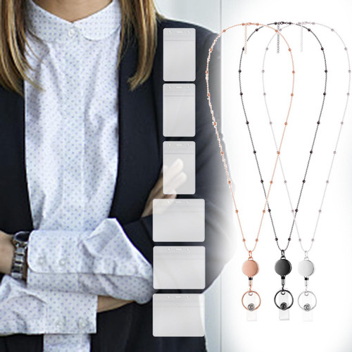 Cordones Retráctiles Para Tarjetas De Identificación Yan