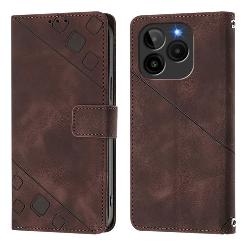 Funda Tipo Cartera Con Tapa Para Blu Bold K10