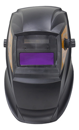 Máscara Solda Automática Auto Escurecimento - Profissional Cor Preta Liso