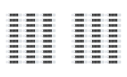 60 Tiras De Termómetro Para Frente, Cinta De Termómetro Adhe