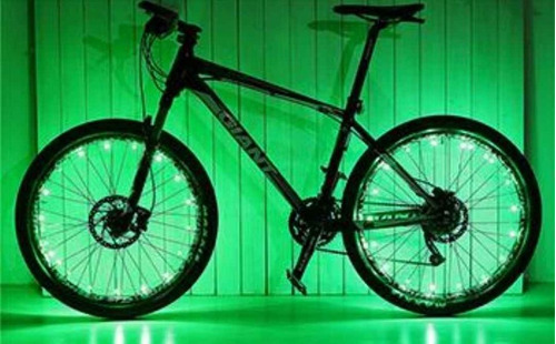 Luces Para Llantas De Bicicleta, Recargables Contra El Agua