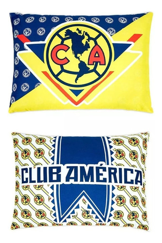 Almohada Club America Providencia Oficial De 60 X 40 Cms