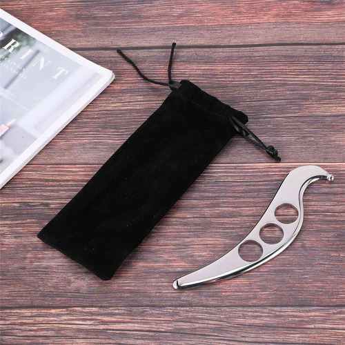 De Acero Inoxidable Gua Sha Guasha Placa Masajeador Herramie