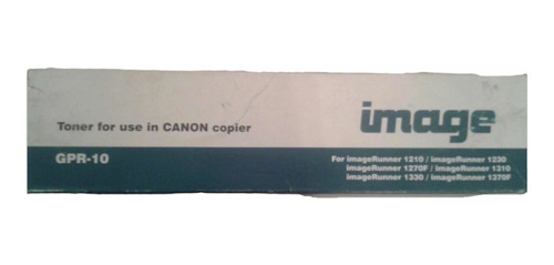 Toner Image Canon Gpr-10