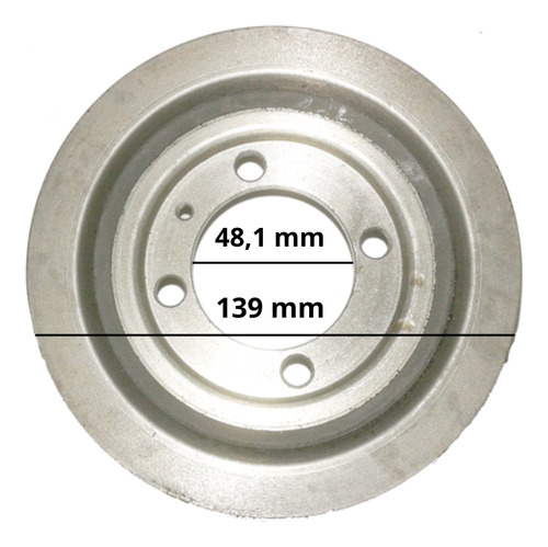 Polea Cigüeñal Para Chevrolet Opel Vectra Motor 1.7 Diesel