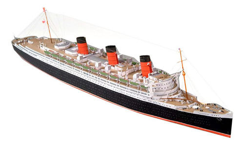 Crucero De Construcción De Rompecabezas 3d Modelo A Escala