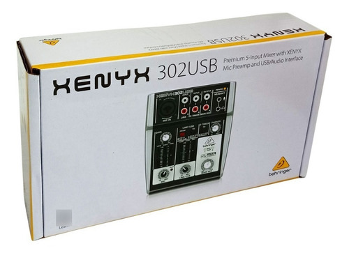 Mezclador 2 Canales C/interfaz De Audio/usb Xenyx Behringer
