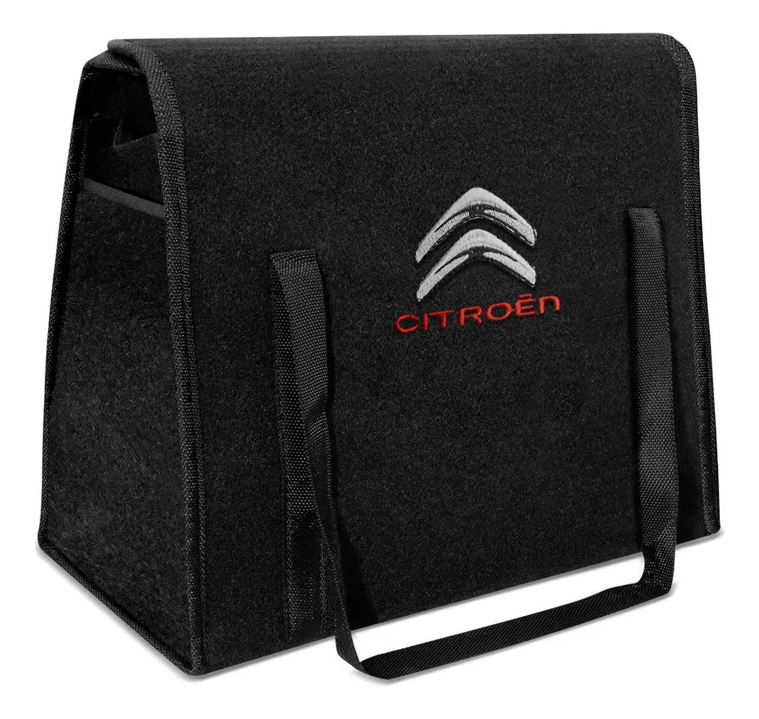 Bolsa Organizadora Porta Malas Universal Citroen Preto 20l